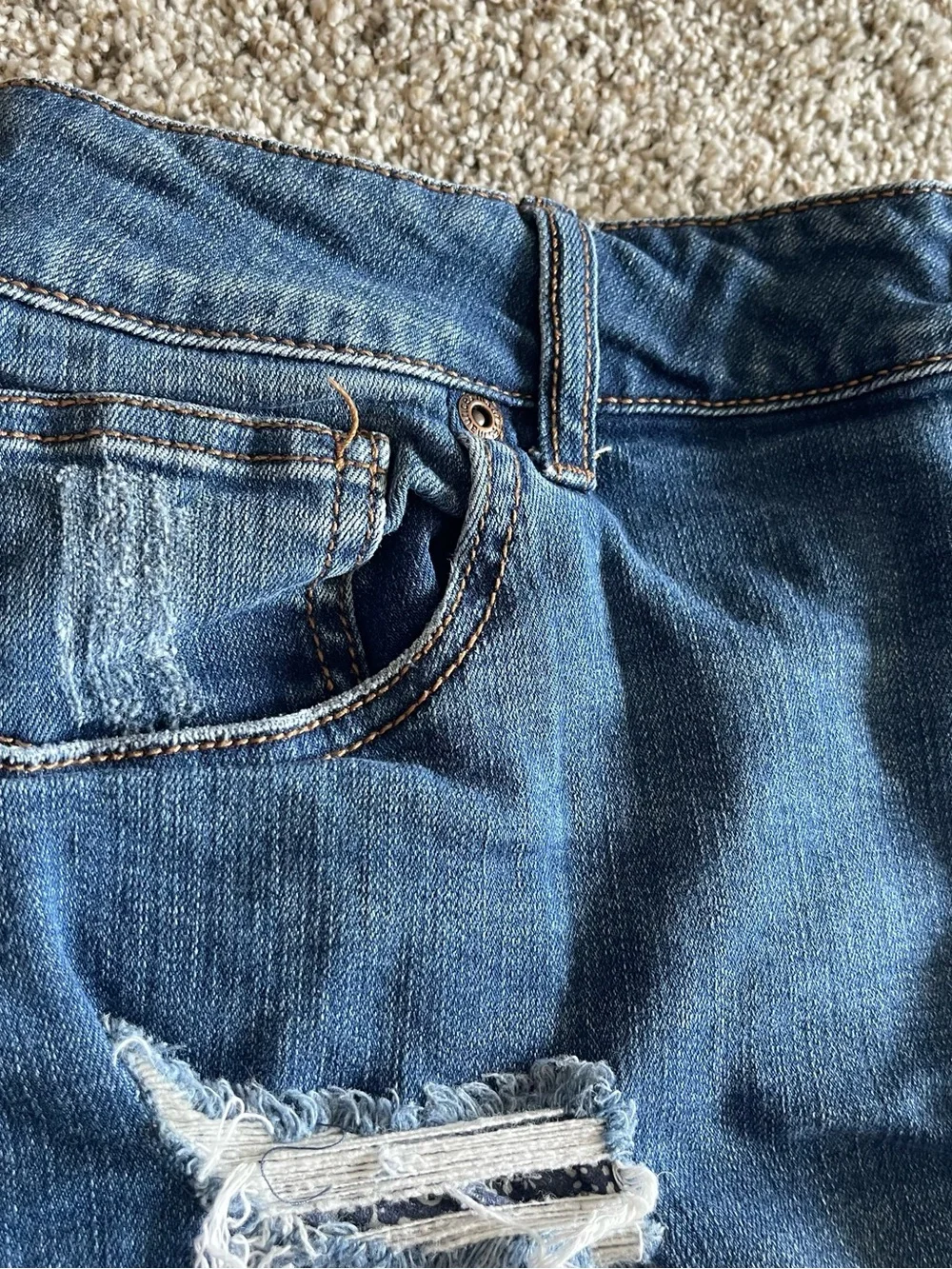 Maurices- Distressed Denim Women's Shorts